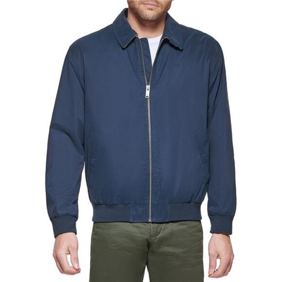 Dockers Men's Micro Twill Golf Bomber Jacket (Standard and Big & Tall) - Picture 7 of 7